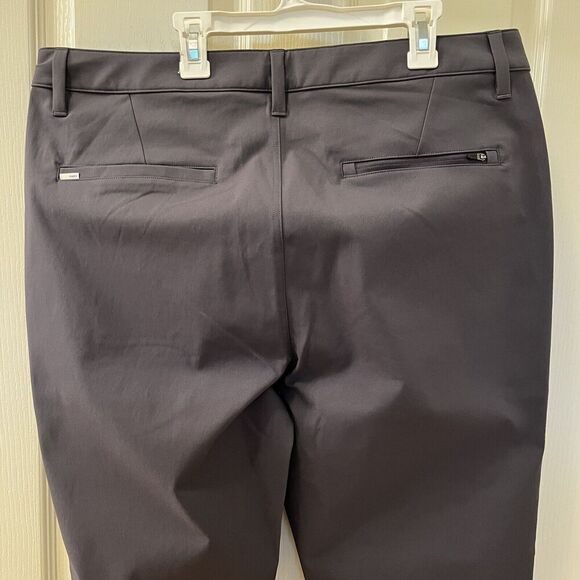 Vuori Cascade Tech Chino Pants Charcoal Gray Water-Resistant Men's Size 36 NWOT - Picture 10 of 14